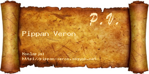 Pippan Veron névjegykártya